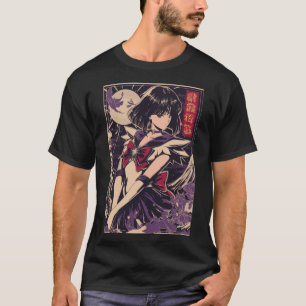 Sailor Saturn Vintage Poster friends family T-Shirt