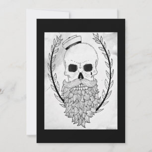 Sailor Skull Invitation