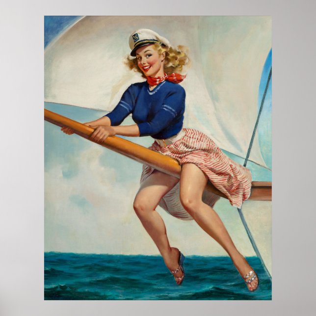 Sailor Spirit Pin Up Poster (Front)