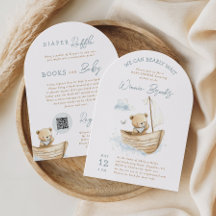 Sailor Teddy Bear We Can Bearly Wait Baby Shower