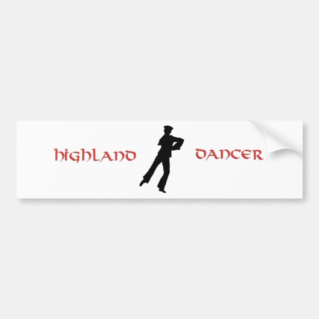 Sailors Hornpipe Dancer Bumper Sticker (Front)