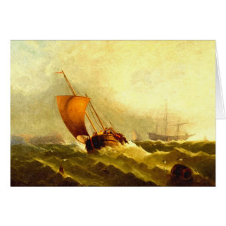 Sailors in a storm