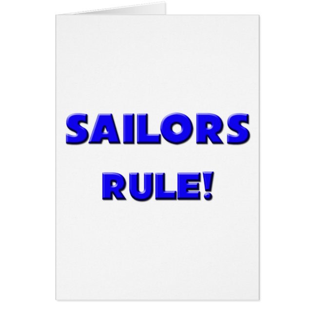 Sailors Rule! (Front)