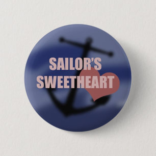 Sailor's Sweetheart 6 Cm Round Badge