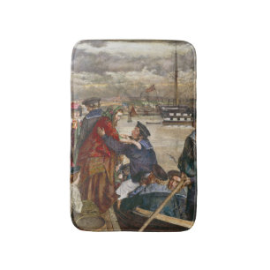  Sailors' Sweethearts and Wives (by John Lee) Bath Mat