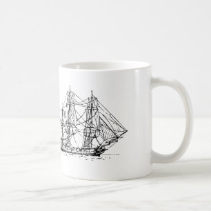 Sailor's Tall Ships and Sea Anchors Coffee Mug