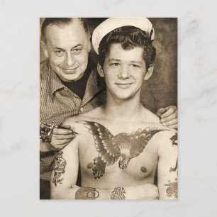 Sailor's Tattoo Day Postcard