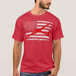 sailplane american flag sailplane glider  (2)  T-Shirt
