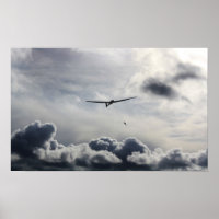 Sailplane Launch Poster