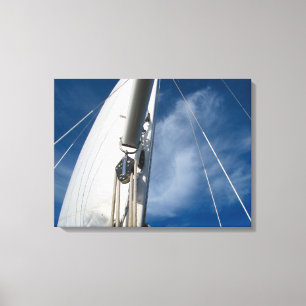Sails and Rigging Canvas Print