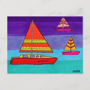 Sails Manager Postcard