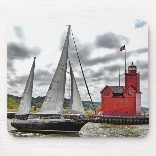 Sails Up Mouse Mat (Front)