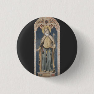 Saint Adelaide of Italy Imperial Mercy Art 3 Cm Round Badge
