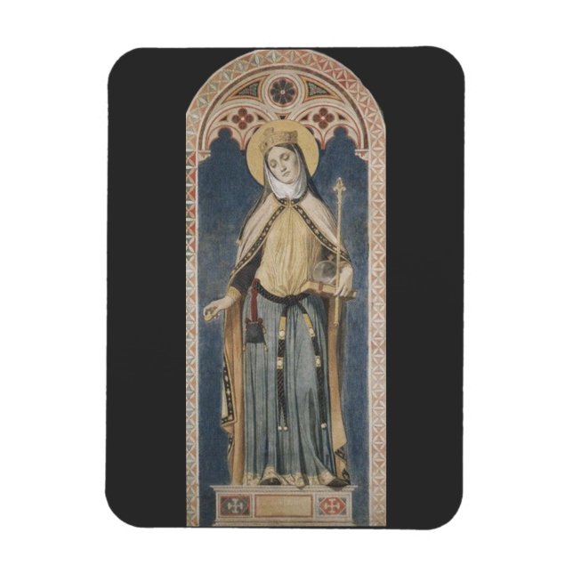 Saint Adelaide of Italy Imperial Mercy Art Magnet (Vertical)