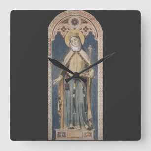 Saint Adelaide of Italy Imperial Mercy Art Square Wall Clock