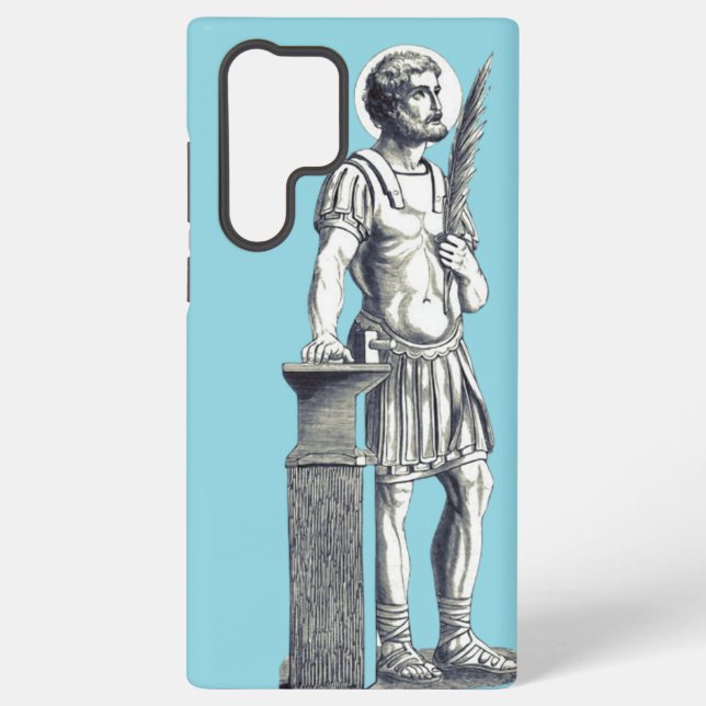 Saint Adrian Herculian Guard Samsung Galaxy S22 Ultra Case (Back)