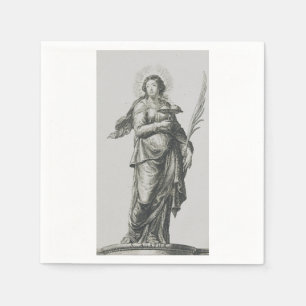 Saint Agatha of Sicily Napkin