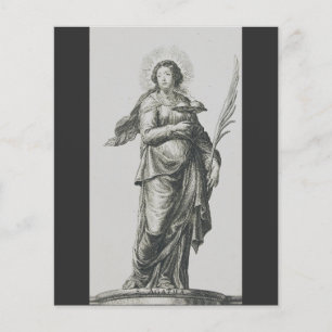Saint Agatha of Sicily Volcanic Grace Art