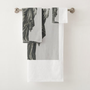 Saint Agatha of Sicily Volcanic Grace Art Bath Towel Set