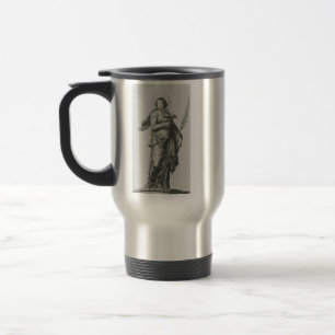 Saint Agatha of Sicily Volcanic Grace Art Travel Mug