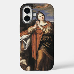 Saint Agnes by Domenichino (c. 1620) iPhone 16 Case