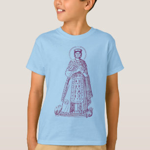 Saint Agnes of Rome greek mosaic T-Shirt