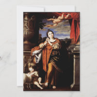 Saint Agnes of Rome – The Mystical Rose Fine Art