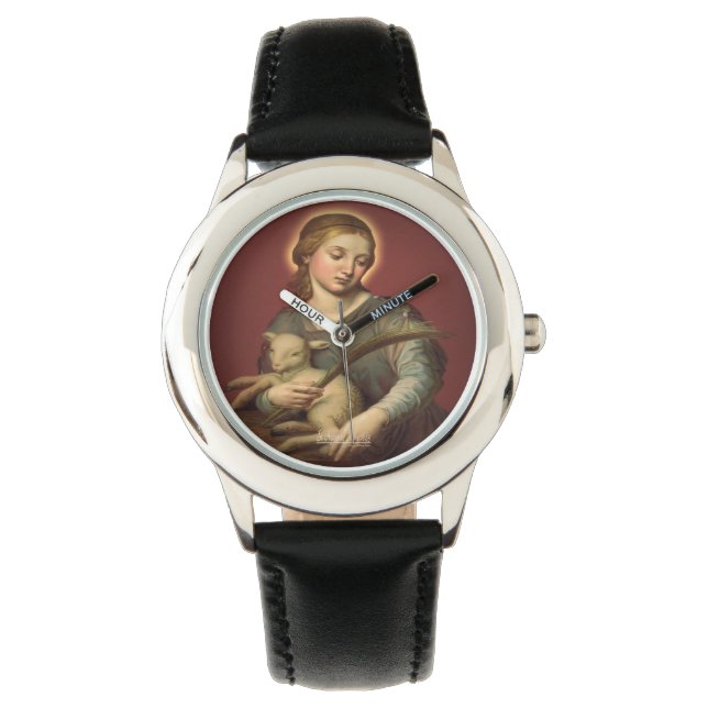 Saint Agnes of Rome Watch (Front)