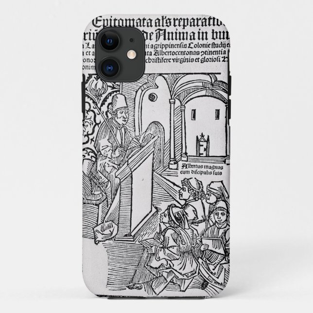 Saint Albert the Great Universal Doctor Art Case-Mate iPhone Case (Back)
