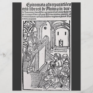 Saint Albert the Great Universal Doctor Art Flyer