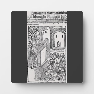 Saint Albert the Great Universal Doctor Art Plaque