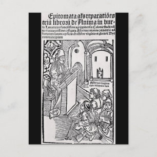 Saint Albert the Great Universal Doctor Art Postcard