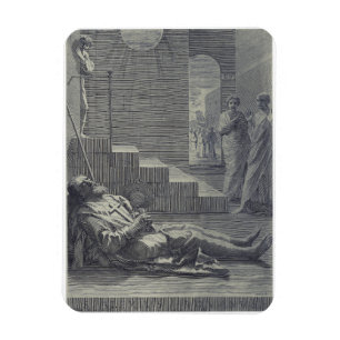 Saint Alexius of Rome Sacred Humility Art Magnet