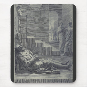 Saint Alexius of Rome Sacred Humility Art Mouse Mat