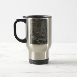 Saint Alexius of Rome Sacred Humility Art Travel Mug