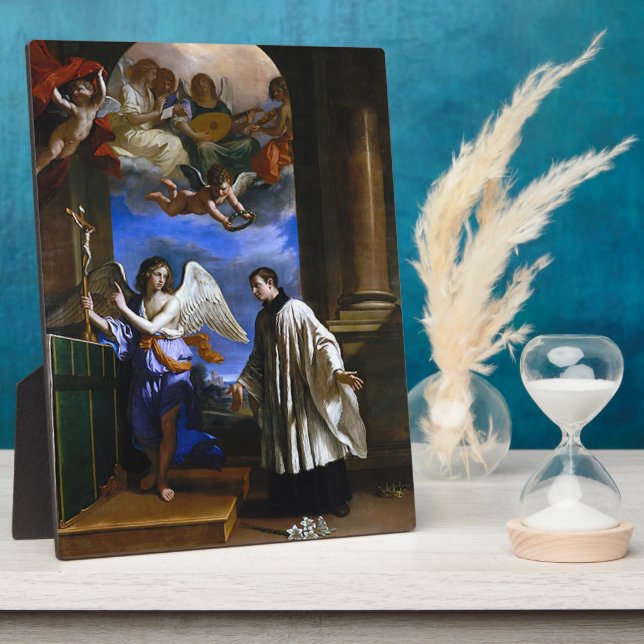 Saint Aloysius de Gonzaga Plaque (Side)