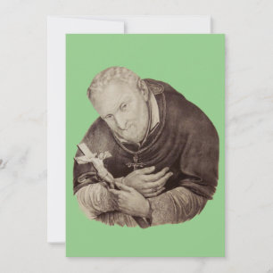 Saint Alphonsus Liguori Apostle of the Abandoned  Holiday Card