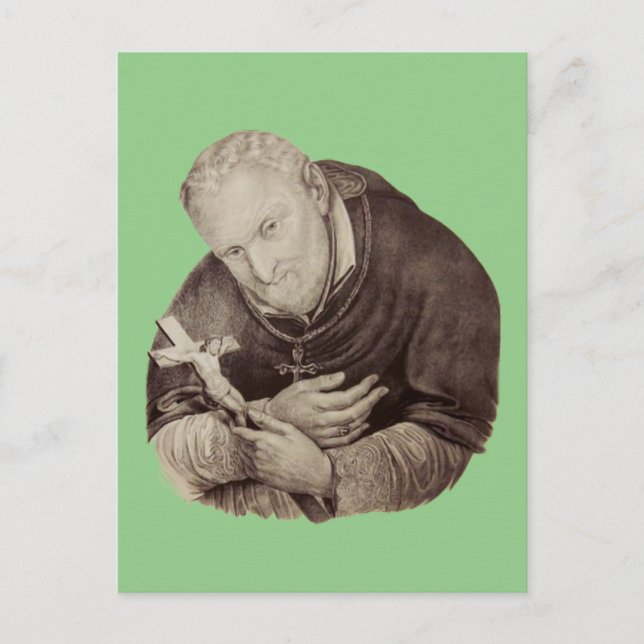 Saint Alphonsus Liguori Apostle of the Abandoned  Postcard (Front)