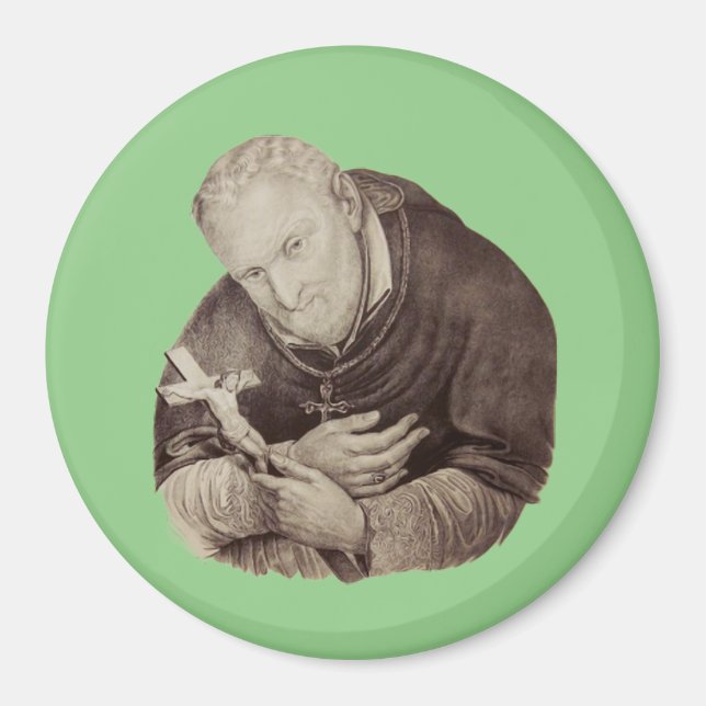 Saint Alphonsus Liguori Bishop Moral Theologian Magnet (Front)