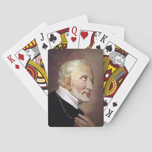 Saint Alphonsus Liguori Playing Cards (Back)