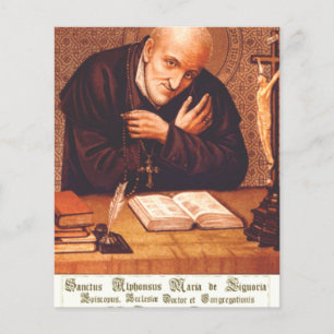 Saint Alphonsus Liguori The Doctor of Mercy Art