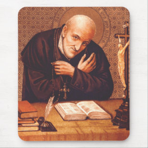 Saint Alphonsus Liguori The Doctor of Mercy Art Mouse Mat