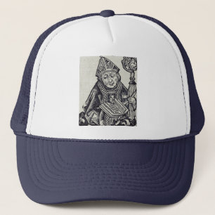 Saint Amandus Founder and Missionary Art Trucker Hat