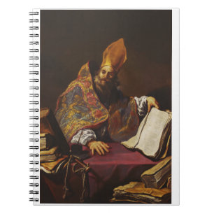 Saint Ambrose Father of the Catholic Church Notebook
