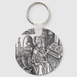 Saint Ambrose of Milan Key Ring