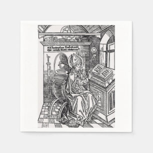 Saint Ambrose of Milan Napkin