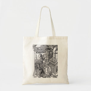 Saint Ambrose of Milan Tote Bag