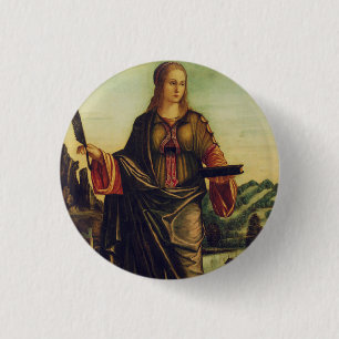 Saint Anastasia of Rome Premium Art 3 Cm Round Badge