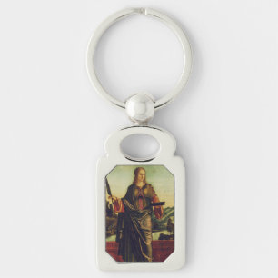 Saint Anastasia of Rome Premium Art Key Ring