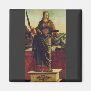 Saint Anastasia of Rome Premium Art Magnet